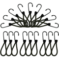 Miniatyrbilde 1 av 5: 25 stk campingtelt elastisk spenne 15 cm faste stropper elastisk
