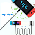 Miniatyrbillede 4 af 5: 1,8M Oplader til Nintendo Switch, Hurtig Opladning AC Adapter Dobbelt Spænding 45W 15V 2,6 A, Kompatibel med Laptop Mode/