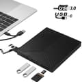 Miniatyrbillede 1 af 5: Usb 3.0/type-c Ekstern Cd/dvd-drev