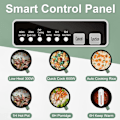 Miniatyrbillede 4 af 5: Smart Mini Hot Pot med Timer og Automatisk Afbrydelse 1,2L Non-Stick Hurtig Noodle Cooker med Rustfrit Stål Dampkurv B