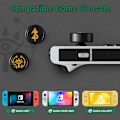 Miniatyrbild 2 av 5: Switch Tumgreppshättor för Zelda Tears of The Kingdom Joy Con, Silikon Joystick-Hattöverdrag Tillbehör Kompatibla