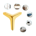 Miniatyrbilde 2 av 5: Metalltrekantede sofaben