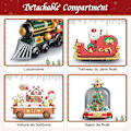 Miniatyrbilde 4 av 5: Juletog, 2023 Adventskalender, Vinter- og juleferiebilsett (1000+ deler)