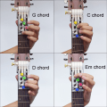 Miniatyrbild 3 av 5: Gitarr för nybörjare, enkelfingerspel för att lära sig ackord, gitarr