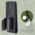 Miniatyrbillede 2 af 5: 2-delt sæt sorte golfposer, der klipses på putterholderen
