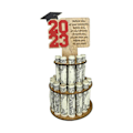 Miniatyrbillede 4 af 5: 1 stk Træ Graduation Tegnebog Gave til hendes Graduation