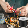 Miniatyrbillede 5 af 5: 1mm sort strækledning, 50m elastisk snor til armbånd, egnet