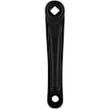 Miniatyrbilde 1 av 4: 1 sykkelkrankarm, aluminiumslegering venstre krankarm 170mm