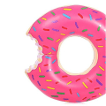 Miniatyrbild 1 av 5: 1 st Donut Pool Float för Barn Donut Float Leksak Donut Pool Float