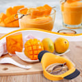 Pikkukuva 4 / 5: Ruostumattomasta teräksestä valmistettu mango-leikkuri, -kuorima ja -jakaja