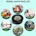 Miniatyrbillede 5 af 5: 3 stk. Mini Digital Lcd Termometer Hygrometer Temperatur Fugtighed