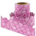 Pikkukuva 1 / 5: 20m Ombre Purppura Scallops Bulletin Board Borders Rainbow Straight