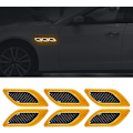 Miniatyrbillede 1 af 5: 6 Pak 3D Reflekterende Bumper Strips Høj Intensitet Klistermærker Nat