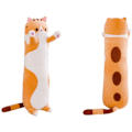 Miniatyrbild 2 av 4: Söta plyschkatter docka mjuk stoppad katt kattunge kudde docka leksak lång katt sovkudde kudde present till barn flickvän