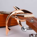 Miniatyrbild 1 av 5: 1 st Rose Gold Shark Tuning Clip Gitarr Zink Legering Tuning