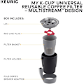 Miniatyrbilde 3 av 5: Universal gjenbrukbar filter MultiStream-teknologi - Grå