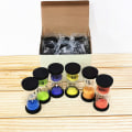 Miniatyrbillede 2 af 5: (4 stk) Sandur, 6 Farver Timeglas Timeglas Timer