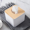 Miniatyrbillede 2 af 5: Kosmetik Vævsæske Rektangulær Tassel Hætte Vævsæske til
