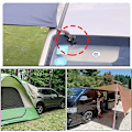 Miniatyrbilde 5 av 5: 4 stk Biltelt Sugkoppkroker, Ingen Boring, Sugkoppfesting