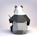 Miniatyrbillede 4 af 5: 1 stk. 3 stk. 3D Origami Håndlavet Papirdyr Origami til Børn