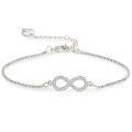 Miniatyrbillede 1 af 5: Uendelighed Armbånd - Hjerte Armbånd, Firekløver Kvinders