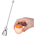 Miniatyrbilde 1 av 5: 1 stk Eggskjærer Topper, Skallskjærer, Rustfritt Stål Egg