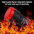 Miniatyrbillede 5 af 5: 15 stk. Indikatorlys 220v Indikatorlys LED Indikator LED
