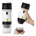 Miniatyrbillede 5 af 5: 60ml Bærbar Mini Espresso Kaffeemaskine til Kapsler og Malet Kaffe