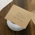 Miniatyrbillede 5 af 5: 10 Konvolutter, A4 Brun Invitation Envelope (Dobbelt Klæbebånd