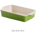 Pikkukuva 5 / 5: Uuniastia Posliini Uunivuoka Suuri Lasagnevuoka Syvä Uuniin Juhliin, Suorakulmainen, 18*10.5*4 cm