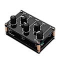 Miniatyrbild 1 av 5: 1-i-4-ut passiv mixermodul mini stereo 4-kanals passiv mixer ljudmixer 1 ljudingång till 4 o 1-i-4-ut
