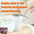 Miniatyrbild 2 av 5: Elektrisk Magnetisk Själv-Rörande Kaffekopp med Lock, Automatisk Magnetisk Rörkopp med Digital Display, Laddningsbar