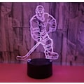 Miniatyrbillede 4 af 5: 1 stk 3D Dekorativ Natlampe Læbe Touch Stereoskopisk 3D