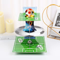 Miniatyrbillede 2 af 5: Fodboldtema Papir Multi-lags Bakke Kage Stativ