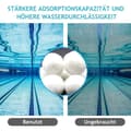 Miniatyrbild 2 av 5: 1000g Pool Filter Ball - Filterbollar motsvarande 36 kg sandfilter