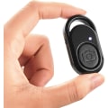Miniatyrbilde 3 av 5: 1 svart Bluetooth-fjernkontroll med kameraskutter ved bruk av