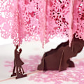 Miniatyrbillede 5 af 5: Pop-up 3D-kort, lykønskningskort, fødselsdagskort, bryllup 3D