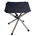 Miniatyrbillede 1 af 5: 1 stk (Sort) Bærbar Campingstol, Foldbar Campingstol