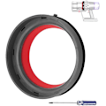 Pikkukuva 1 / 5: Soveltuu Dyson V11 -tiivisteeseen, korvaava kiinteä tiivisterengas Dyson V15:lle, kiinteä pölysäiliön ylätiivisterengas Dyson V11 V15 SV14 SV15 SV22 -imurille