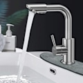 Miniatyrbild 4 av 5: Grå Kran Absorberande Pad Sänka Basin Splash Pad 2-pack