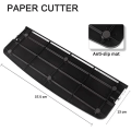 Miniatyrbillede 2 af 5: 1 styk (Sort) A4 Papirklipper, Papirtrimmer Guillotin med