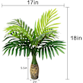 Miniatyrbillede 2 af 2: Kunstig palme / planter blade falske falske tropiske mini, imitationsblad
