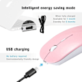 Miniatyrbilde 3 av 5: Laderbar Bluetooth-mus Trådløs mus for Macbook Pro Air Bluetooth Trådløs mus for bærbar datamaskin Mac