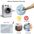 Miniatyrbilde 3 av 5: En svart sammenleggbar handlepose, en miljøvennlig handlepose, en
