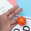 Miniatyrbillede 3 af 5: 24 Pak Basketball Nøglering Sport Bold Nøglering Gave Skole