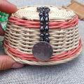 Miniatyrbillede 4 af 5: 1 stk Sort Magnetisk Fodkæde Armbånd Naturlig Sort Anklet Fod