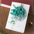 Miniatyrbilde 4 av 5: Naturlige tørkede pregede tørkede blomster Konserverte blomster Harpiks DIY