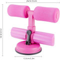 Miniatyrbillede 2 af 5: 1 stk (Pink) Gulv Sit-Up Stang, forbedret siddehjælpsenhed