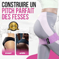 Miniatyrbild 3 av 4: Elastiskt kroppsbyggnadsset med 3 elastiska tyger halkfria fitnessband