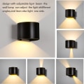 Miniatyrbilde 3 av 5: 10W Innendørs LED Vegglampe, IP65 Vanntett Utendørs Vegglampe,